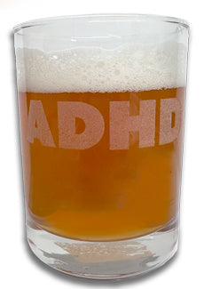 Laser Etched Rocks Glass