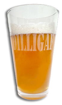 Laser Etched Pint Glass