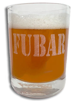 Laser Etched Rocks Glass