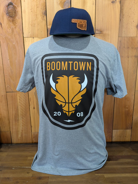 Boomtown Bison - Gray