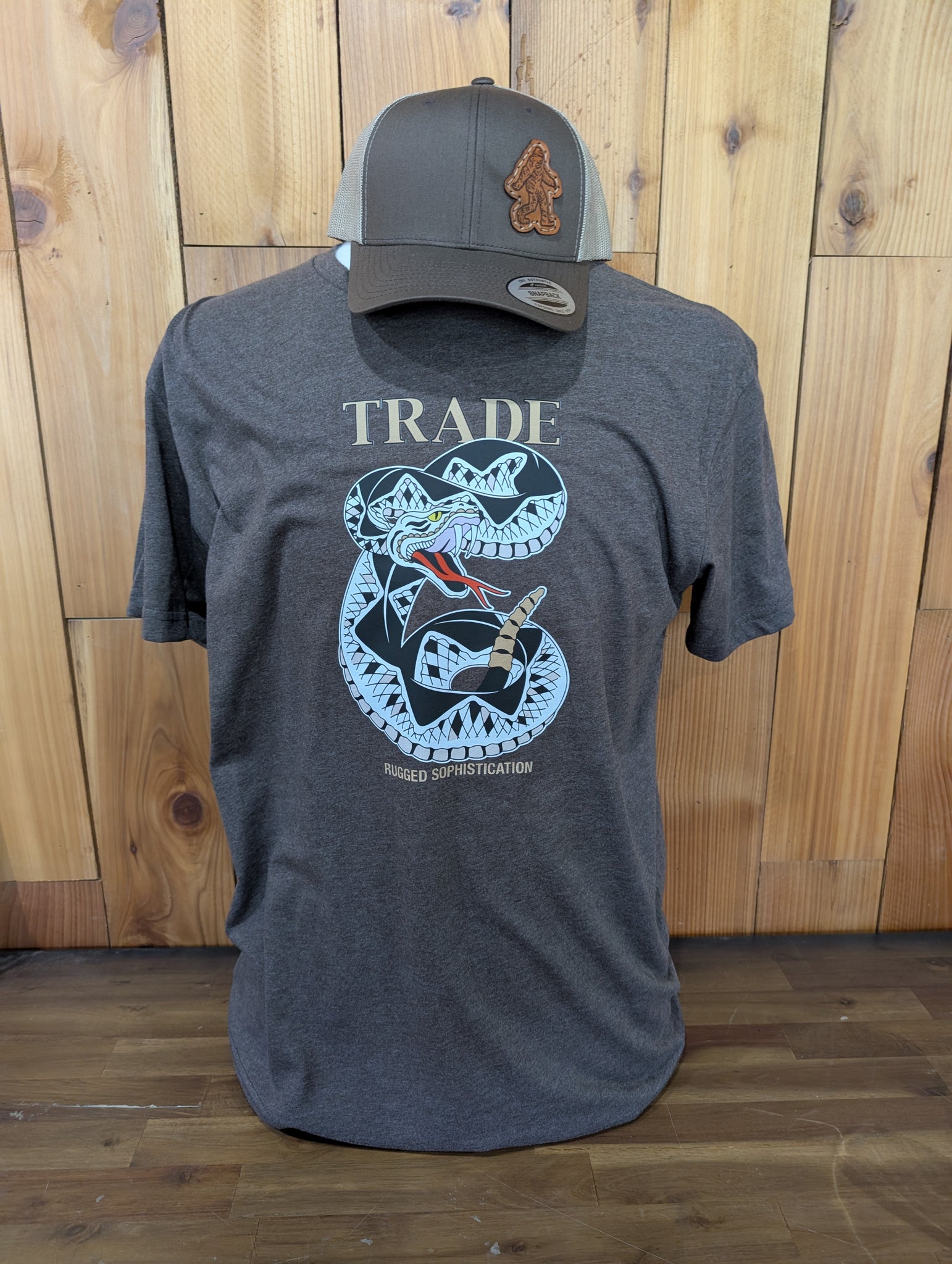 Trade Rattlesnake Tee - Brown