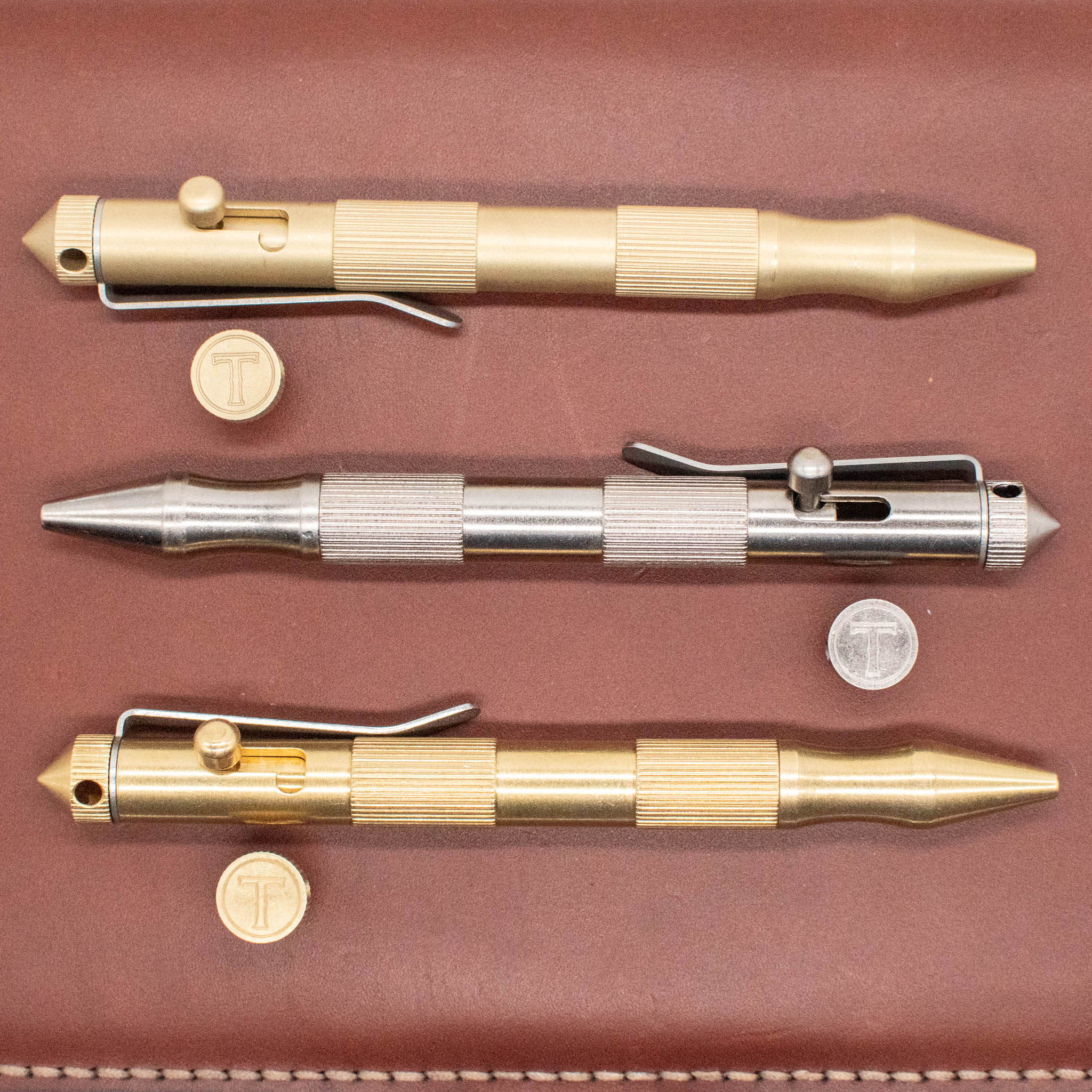 The Cutlass - Brass Bolt Action Pen
